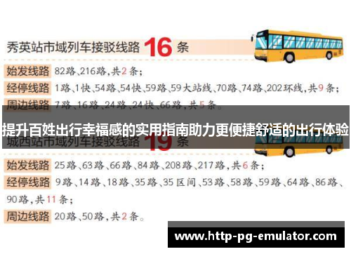 提升百姓出行幸福感的实用指南助力更便捷舒适的出行体验